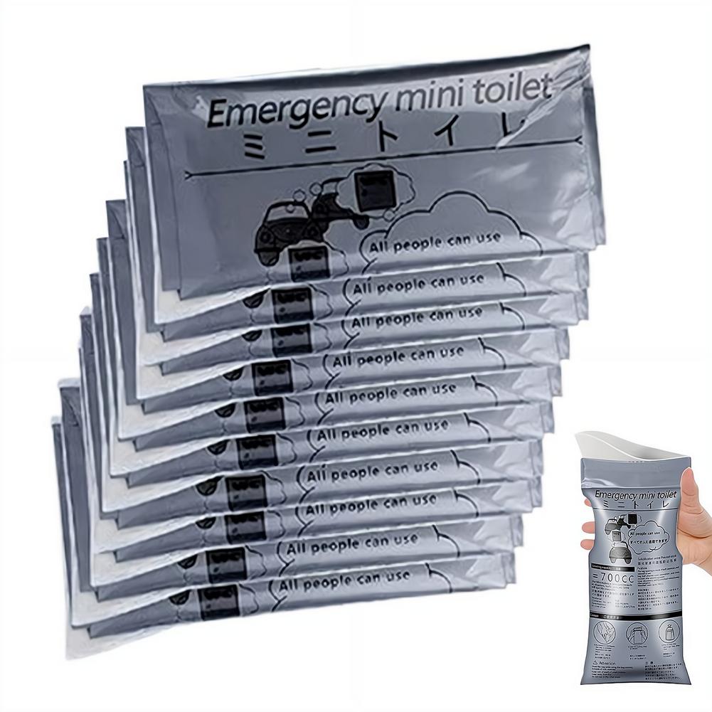 Bivvy Bag Emergency - Lot de 10 sacs urinaires d'urgence