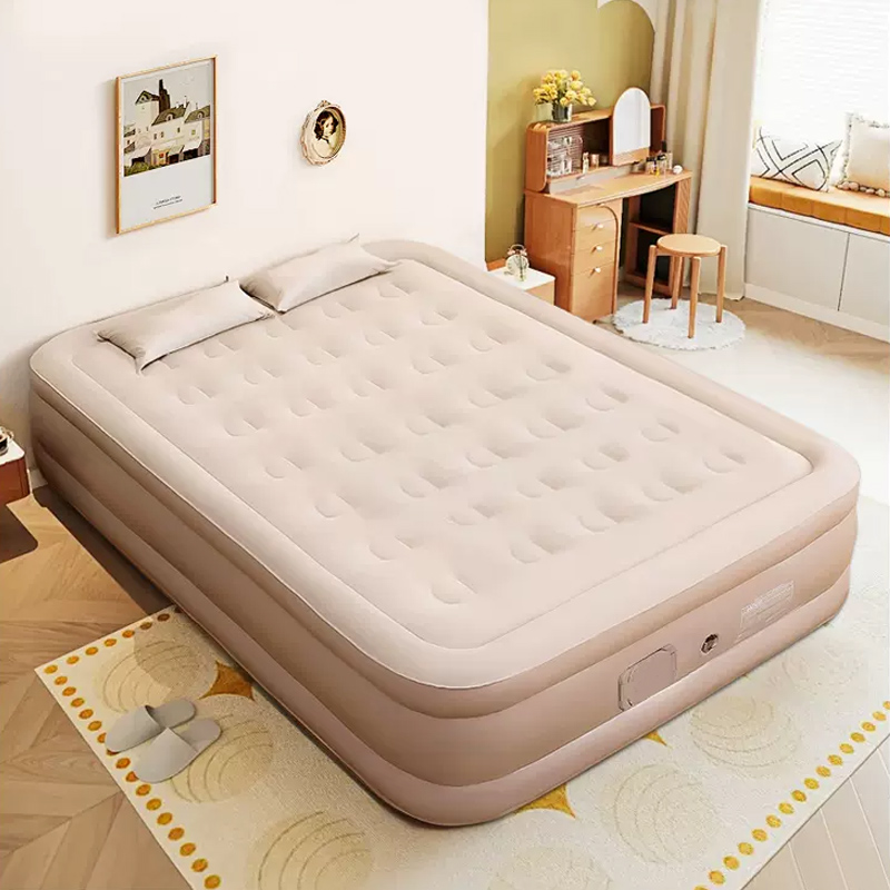 Outdoor Camping Couch - Matelas pneumatique Queen avec pompe intégrée,