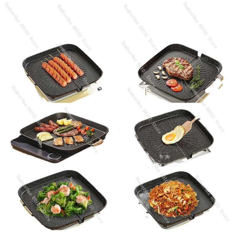 Outdoor Camping Griddle - Plaque de cuisson BBQ en pierre