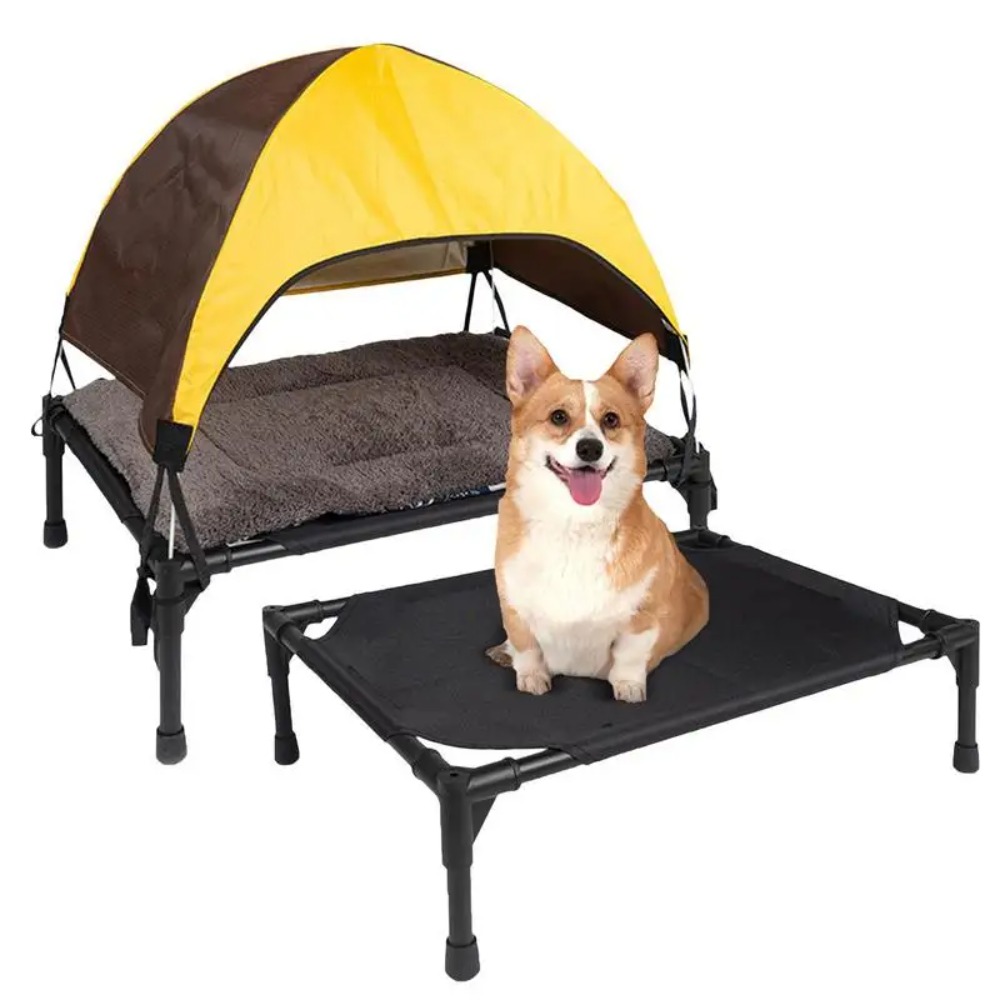 Outdoor Camping Dog Bed - Lit pour chien surélevé d'extérieur, lit