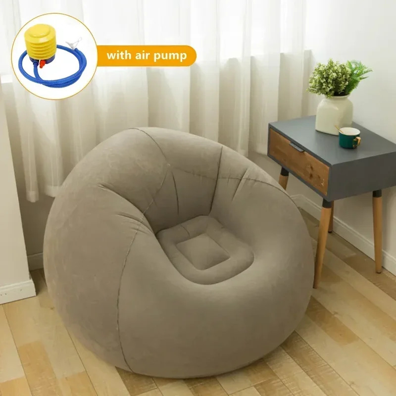Outdoor Camping Couch - Grandes chaises-canapés gonflables relaxantes en PVC,