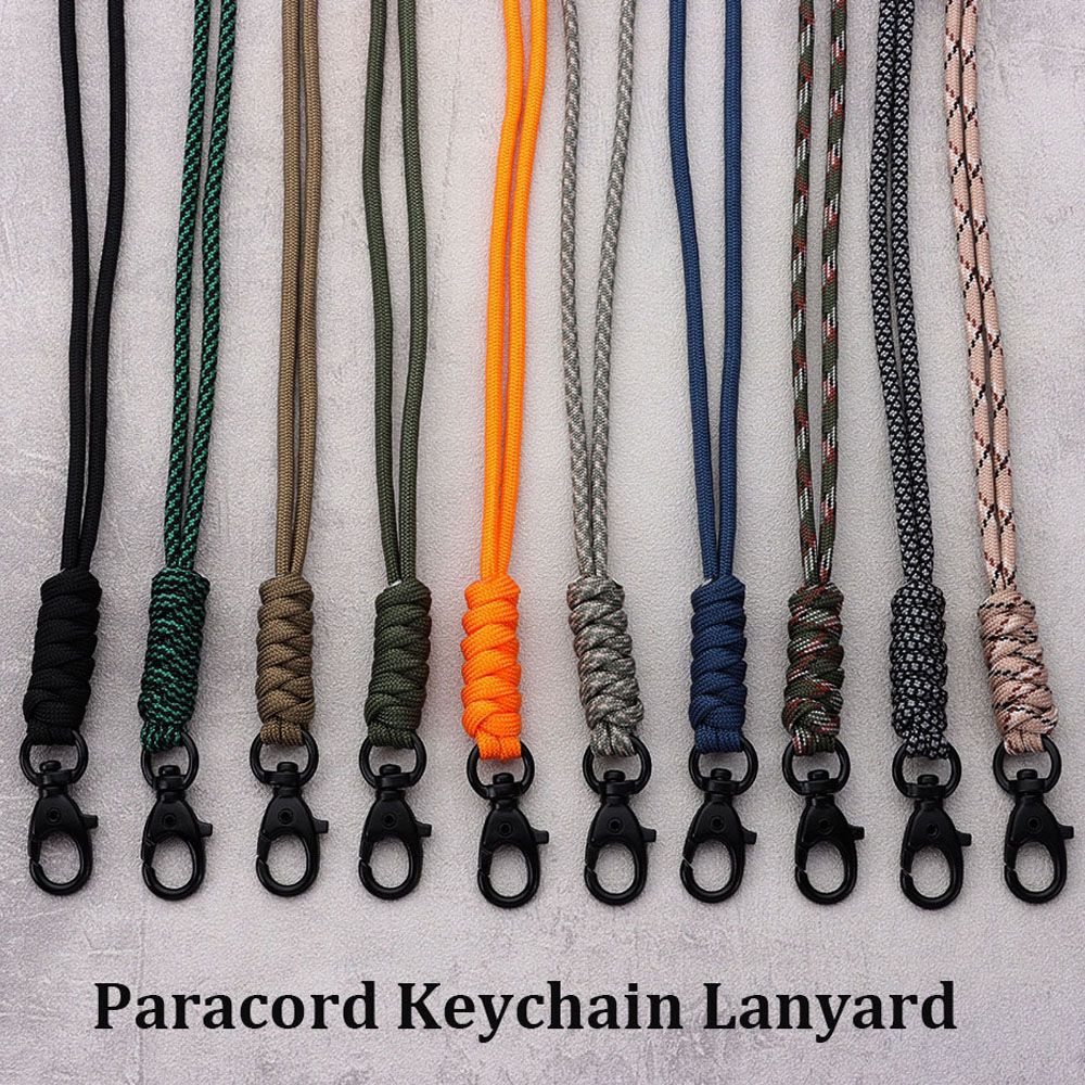 Bivvy Bag Emergency - Paracorde porte-clés lanière boucle rotative haute