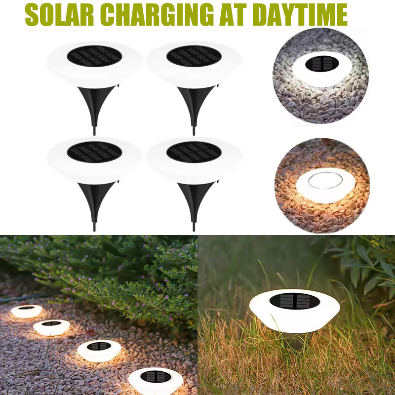 Outdoor Camping Decke - Lampes solaires au sol, lot de