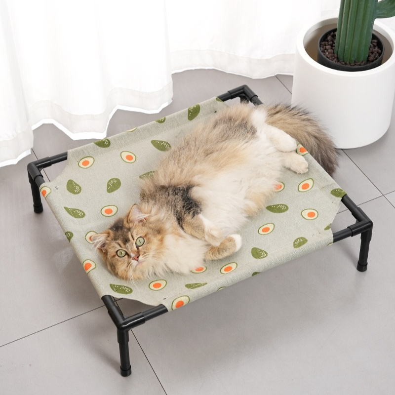 Outdoor Camping Dog Bed - Lit surélevé pour chien, design surélevé