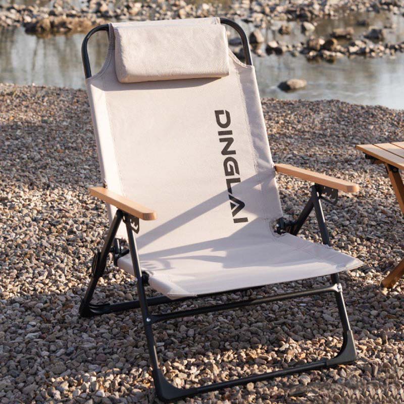 Outdoor Camping Recliner - Chaise pliante d'extérieur portable pour le