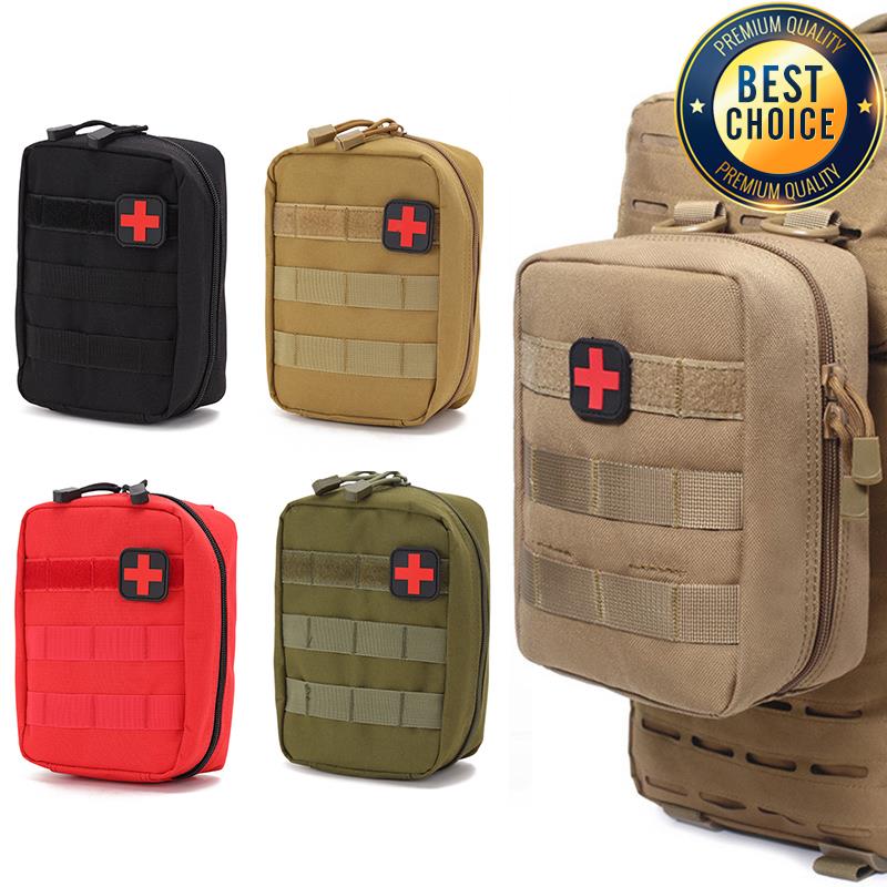 Bivvy Bag Emergency - Sac de taille tactique multifonctionnel d'extérieur,