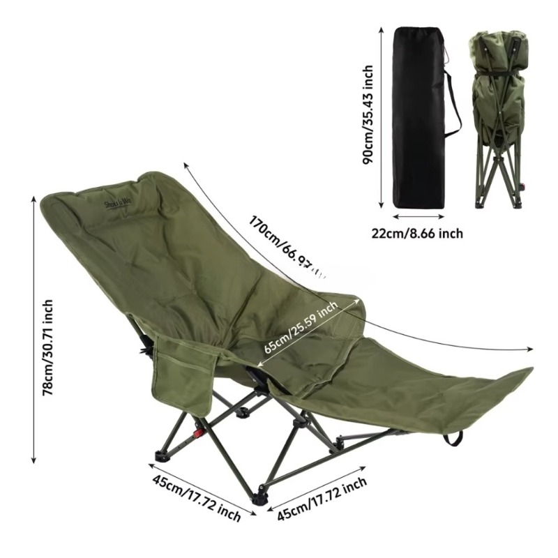 Outdoor Camping List - Nouvelle annonce épaissi camping pêche pliant