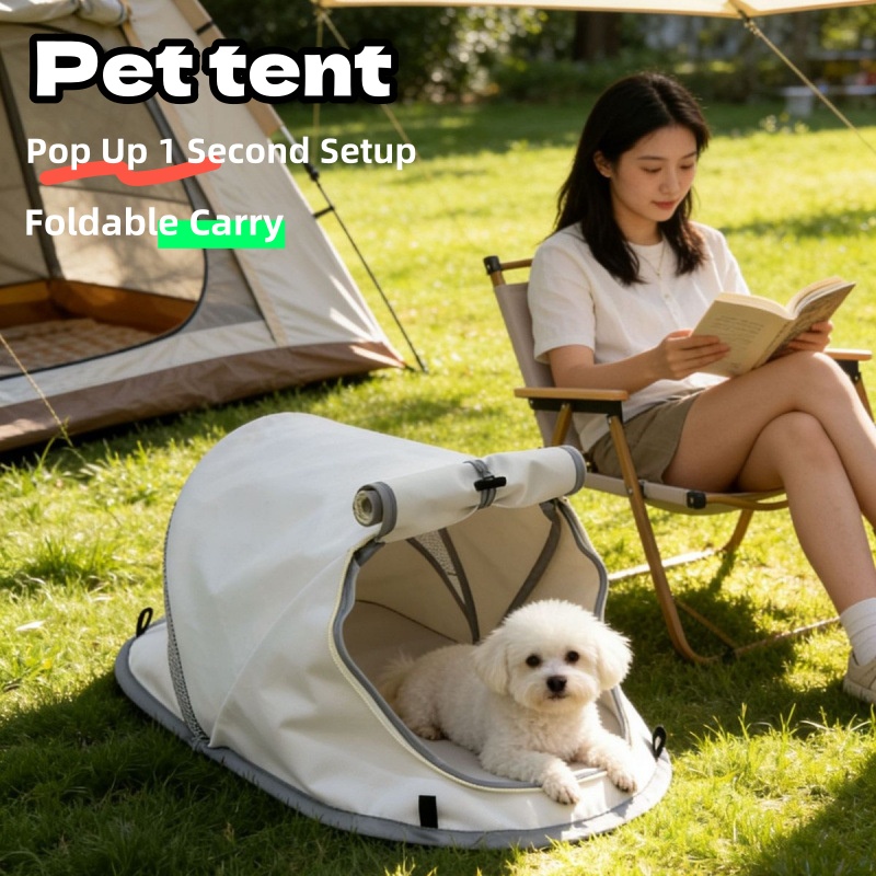 Tente portable pour chien, pro - Outdoor Camping Dog Bed avis et prix