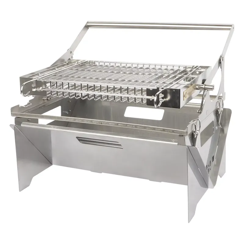 Barbecue pliable portable pour - Outdoor Camping Stove Wood avis et prix
