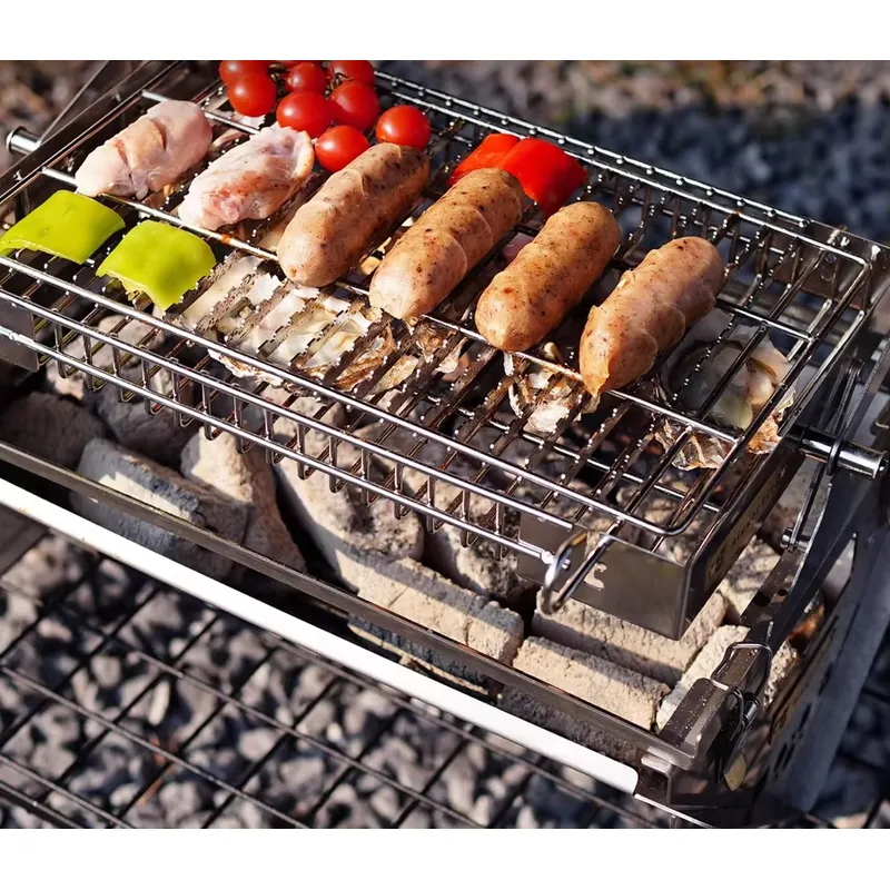 Barbecue pliable portable pour - Outdoor Camping Stove Wood avis et prix