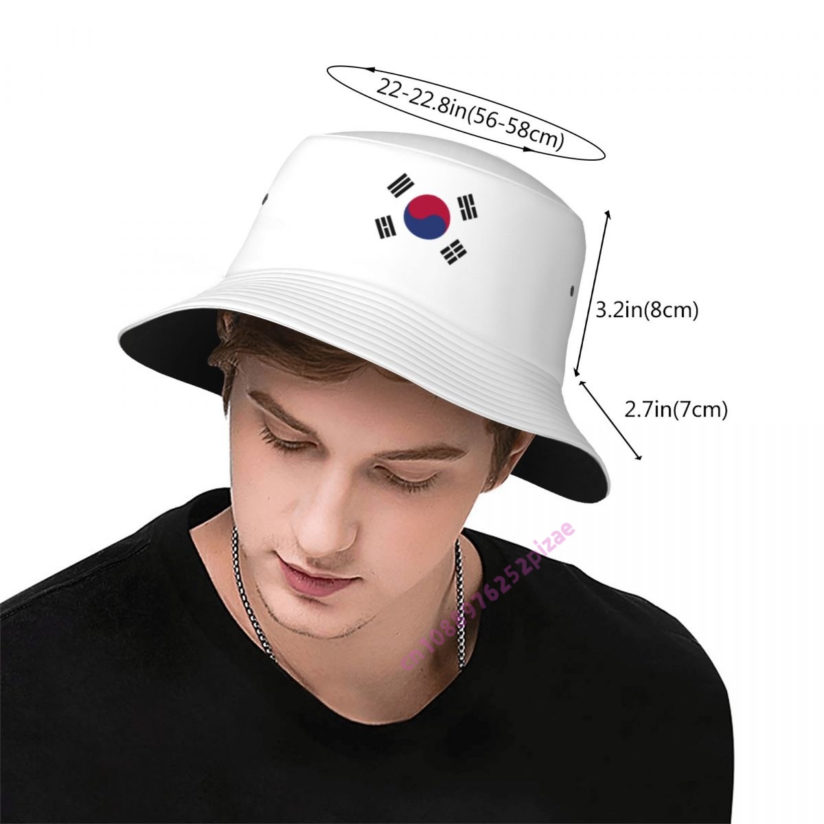 Casquette de pêcheur 3D drapea - Outdoor Camping Korea avis et prix