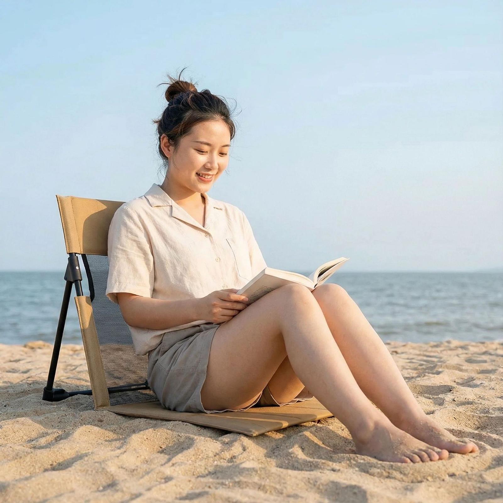 Chaise de sol inclinable sans  - Outdoor Camping Recliner avis et prix