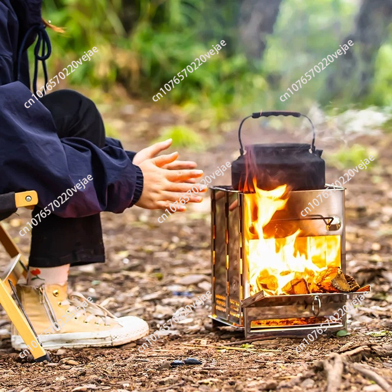 Poêles à bois au design modern - Outdoor Camping Stove Wood avis et prix