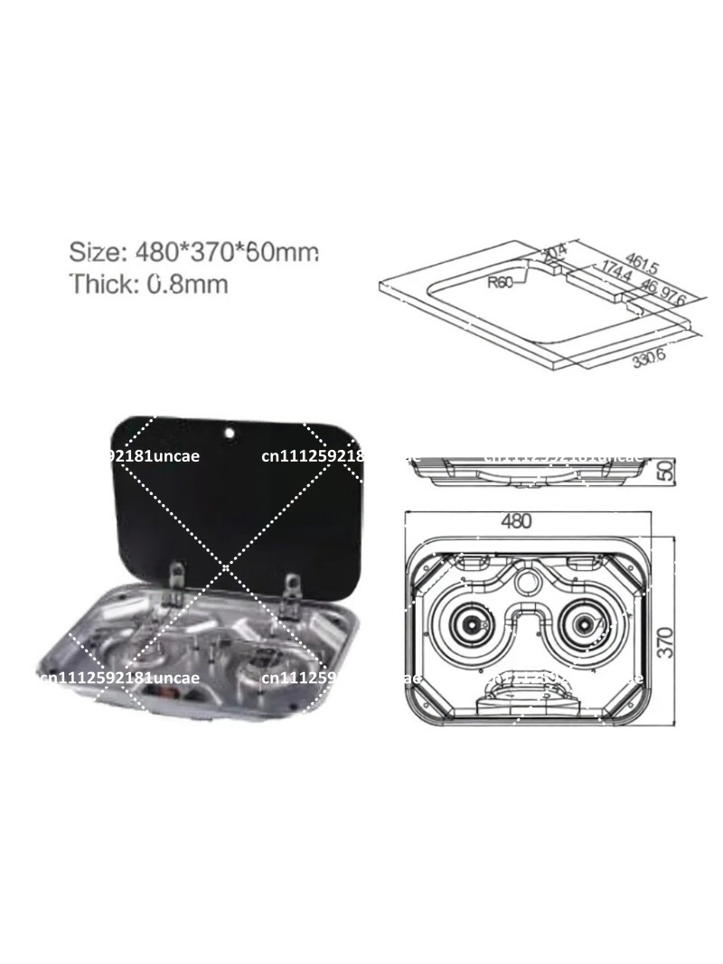 Cuisinière à gaz double brûleu - Outdoor Camping Stove Wood avis et prix