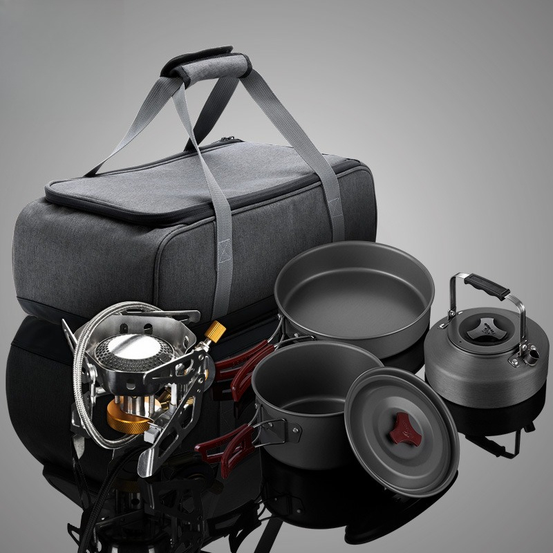 Ensemble de cuisson portable à - Outdoor Camping Kit avis et prix