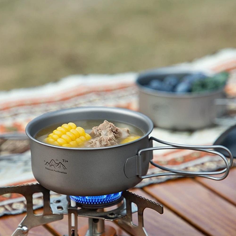 Pot de camping en titane pour  - Outdoor Camping Korea avis et prix