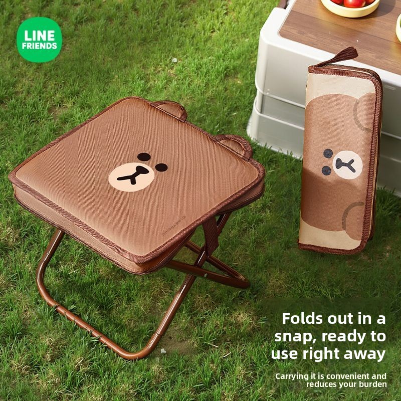 Chaise pliante mignonne LINE F - Outdoor Camping Korea avis et prix