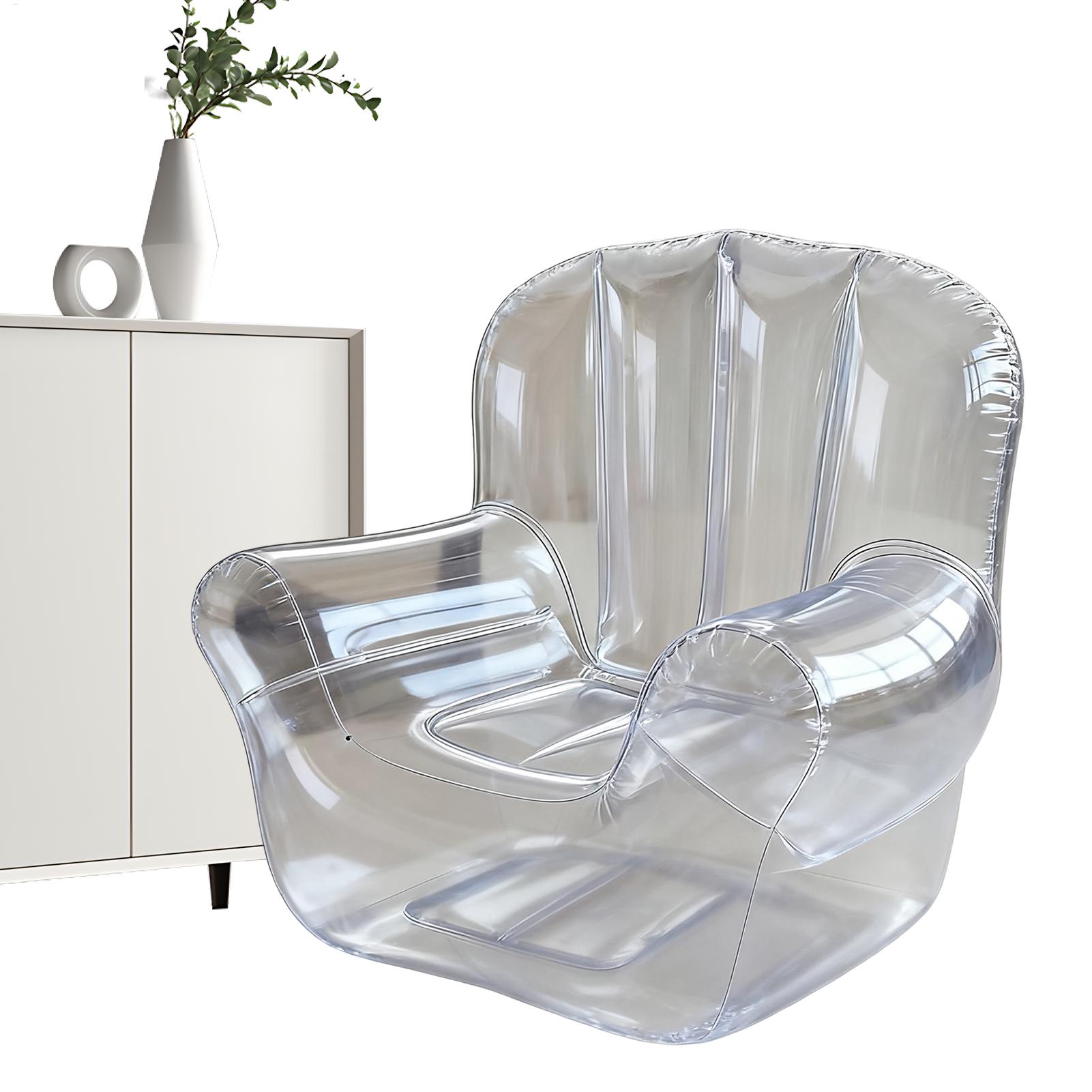 Canapé gonflable Transparent é - Outdoor Camping Recliner avis et prix