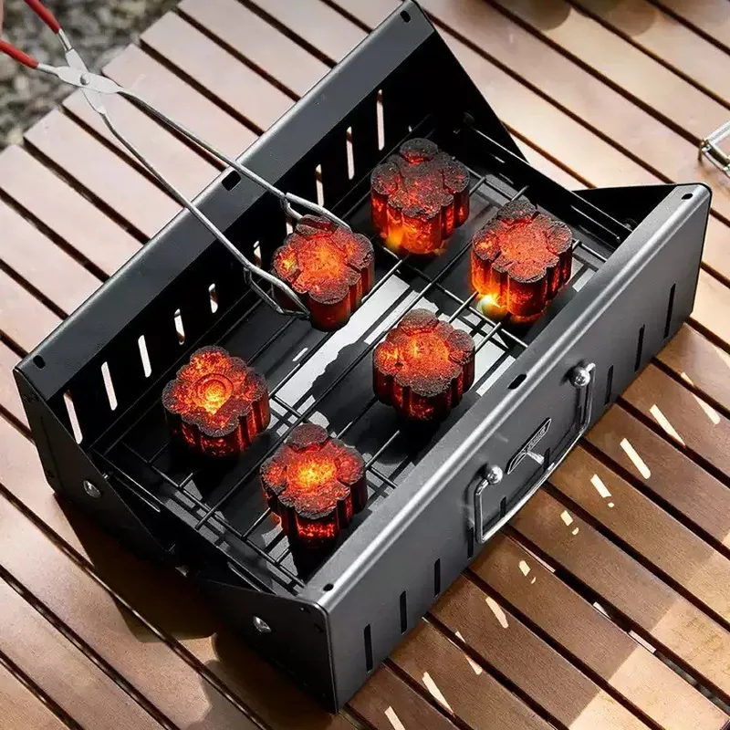 Barbecue portable pliable au c - Outdoor Camping Stove Wood avis et prix