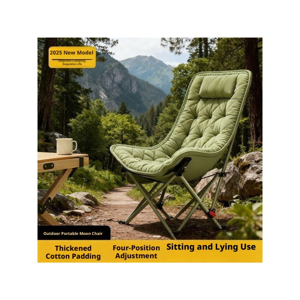 Chaise lune pliante d'extérieu - Outdoor Camping Recliner avis et prix