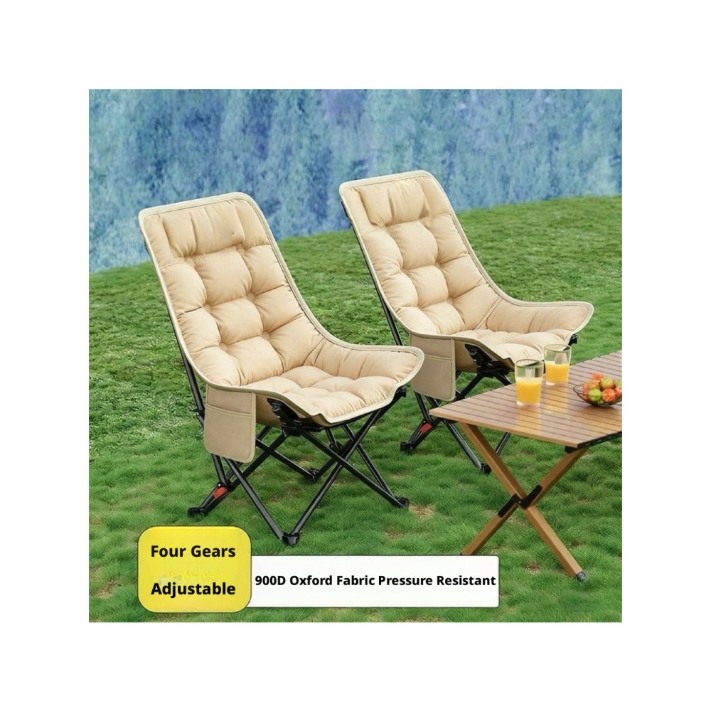 Chaise lune pliante d'extérieu - Outdoor Camping Recliner avis et prix