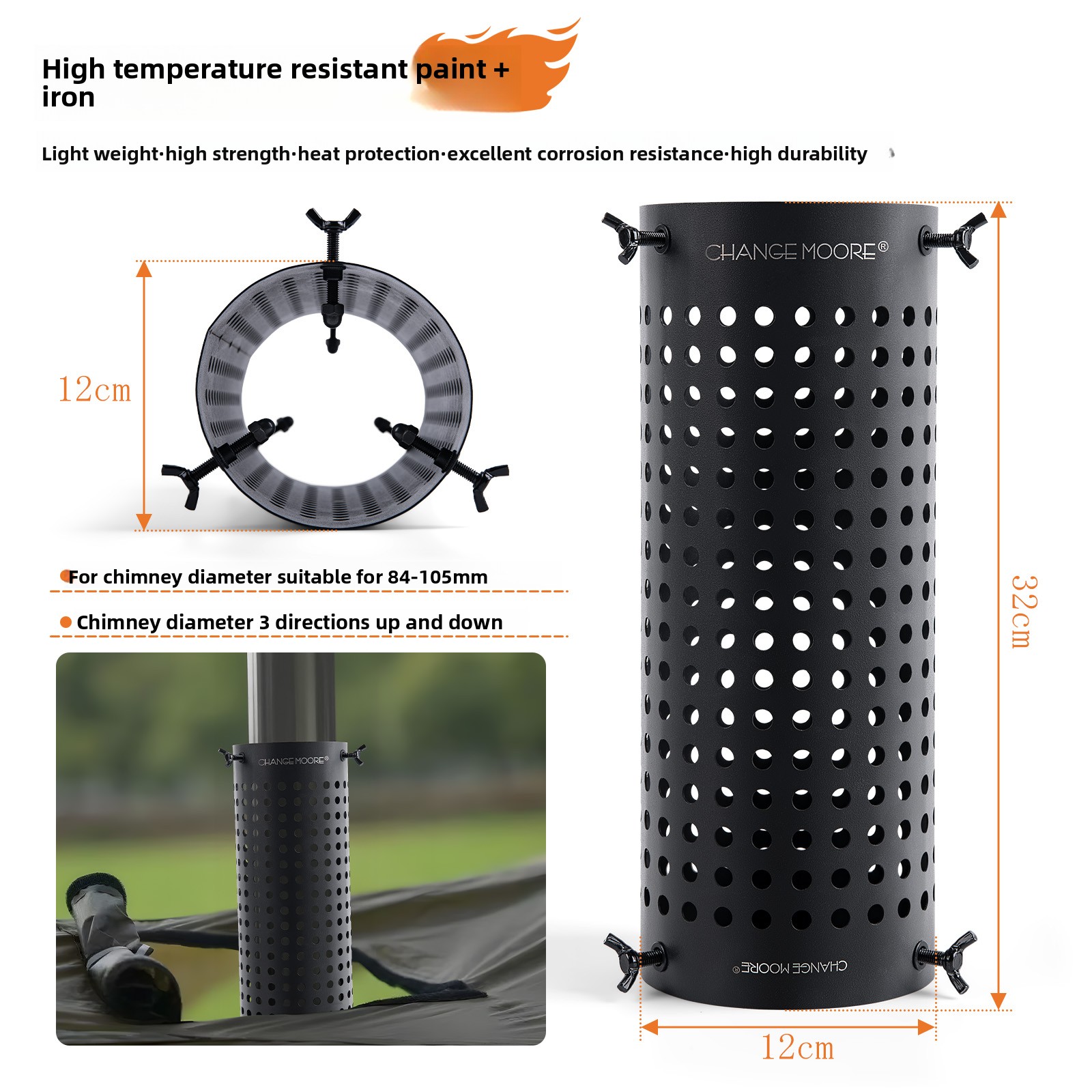 CHANGE MOORE couvercle de tuya - Outdoor Camping Stove Wood avis et prix