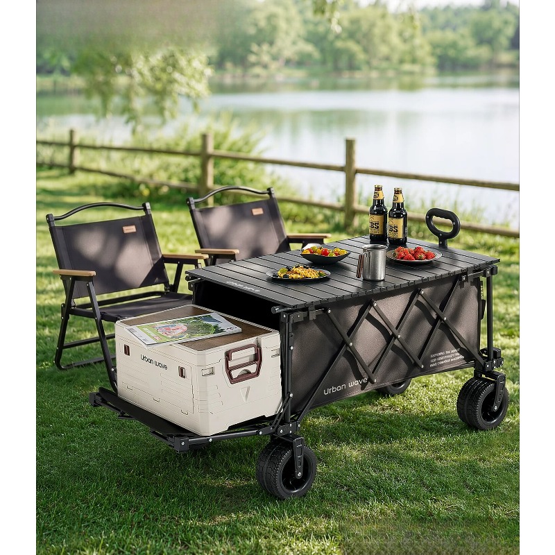 Chariot de camping pliable, ch - Outdoor Camping Recliner avis et prix