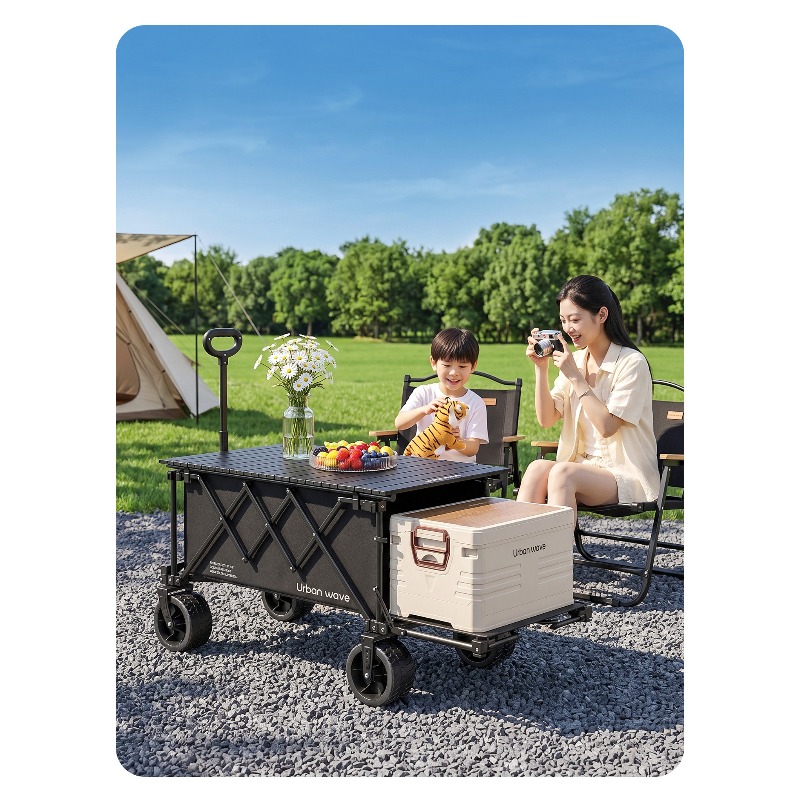 Chariot de camping pliable, ch - Outdoor Camping Recliner avis et prix