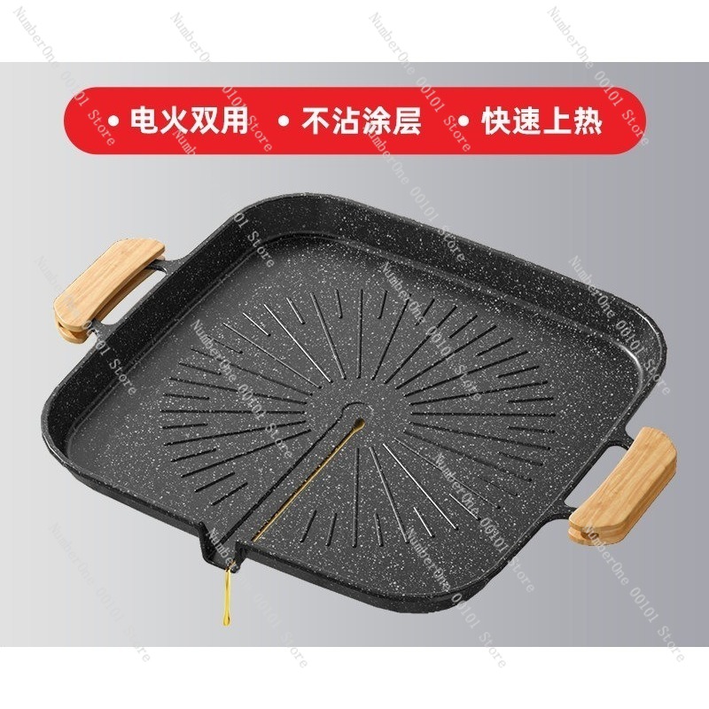 Plaque de cuisson BBQ en pierr - Outdoor Camping Griddle avis et prix