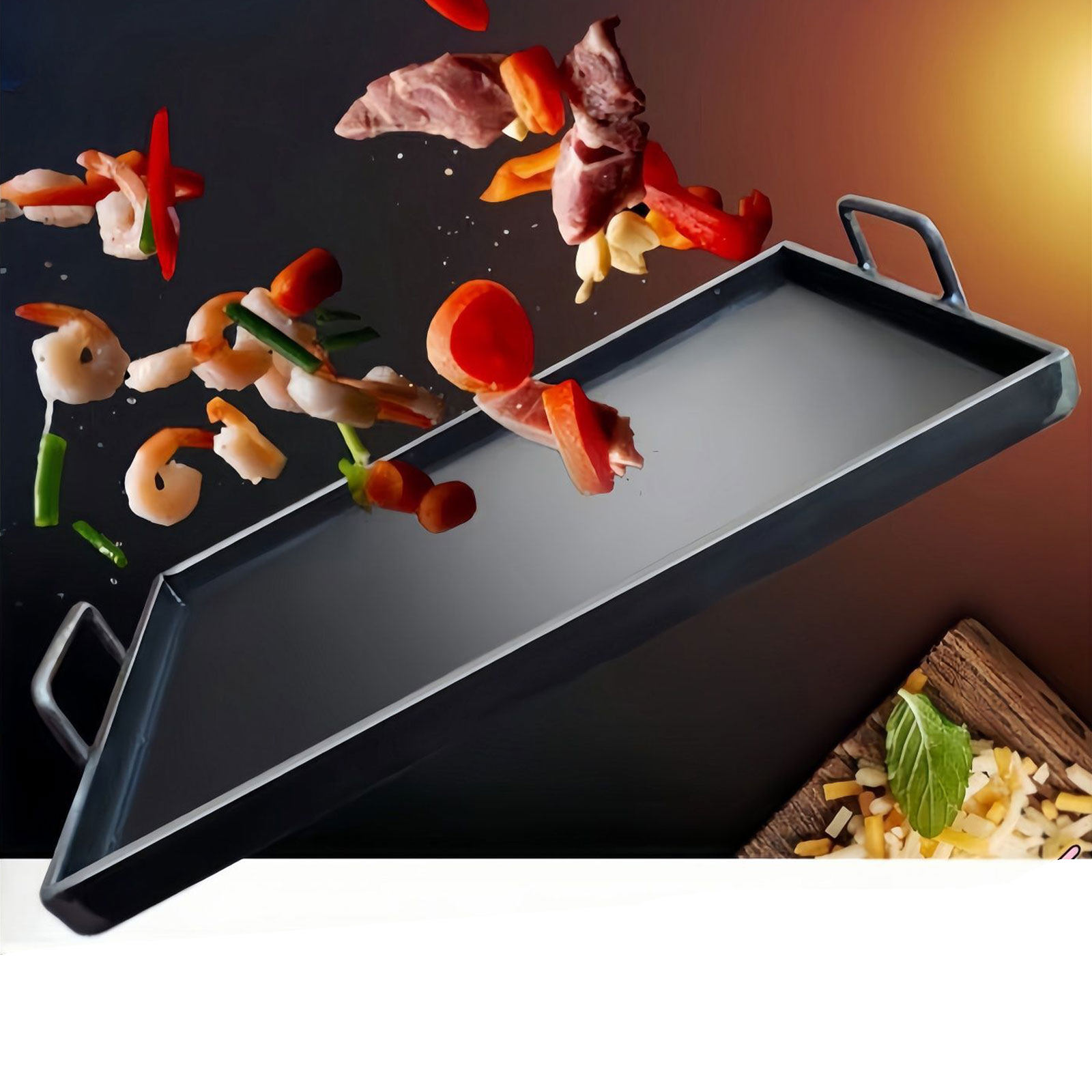 Plaque de cuisson portable pou - Outdoor Camping Griddle avis et prix