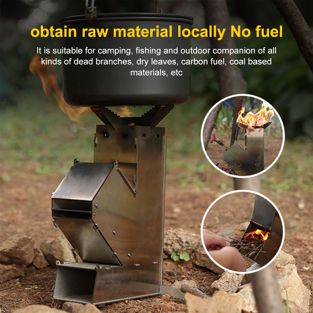 Réchaud à bois portable et dét - Outdoor Camping Stove Wood avis et prix