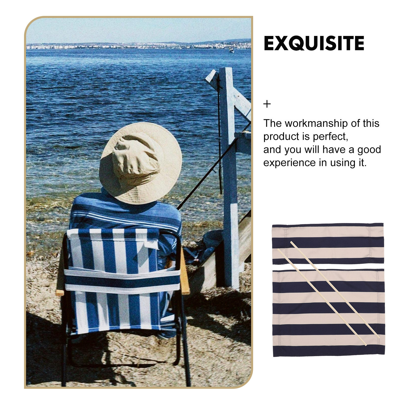 1 ensemble de housses de siège - Outdoor Camping Folding Chair avis et prix