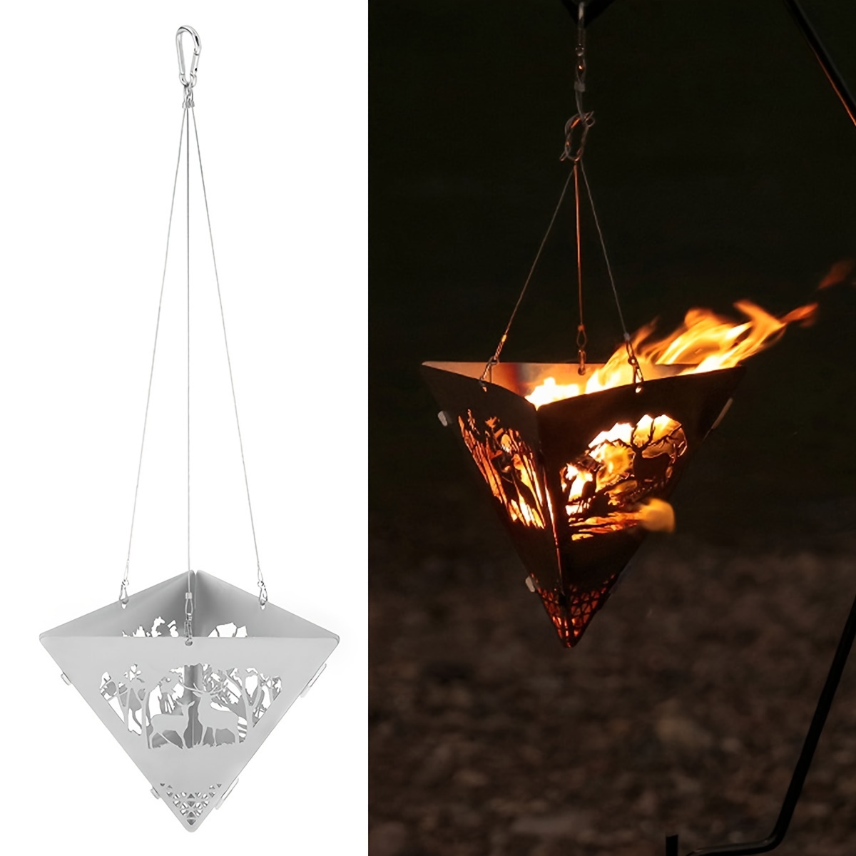 Cintre de gril de Barbecue de  - Outdoor Camping Stove Wood avis et prix