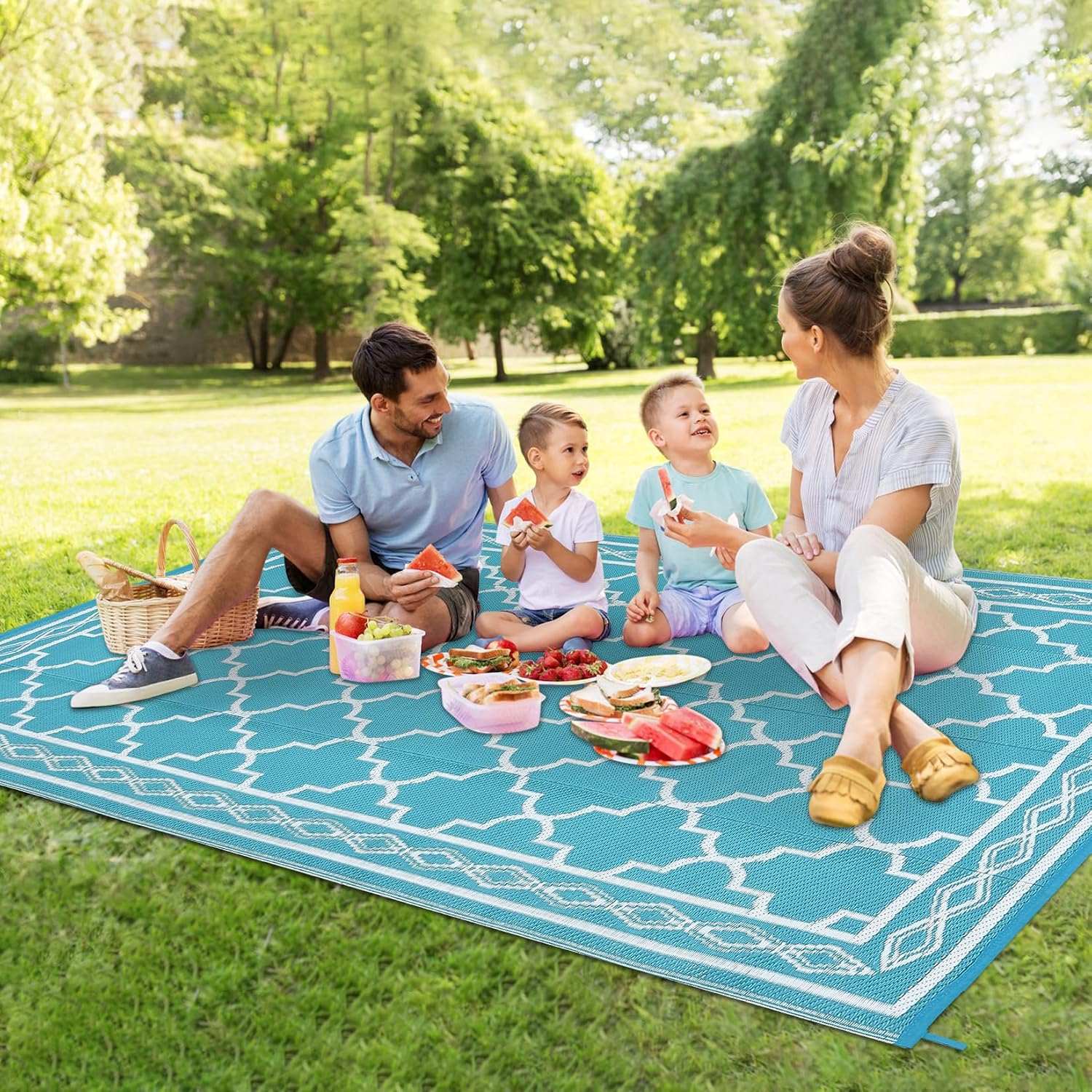 Tapis de patio extérieur 9x12  - Outdoor Camping Decke avis et prix