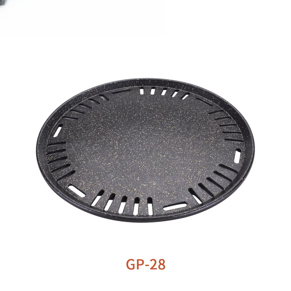 Plaque de Barbecue ronde en al - Outdoor Camping Korea avis et prix