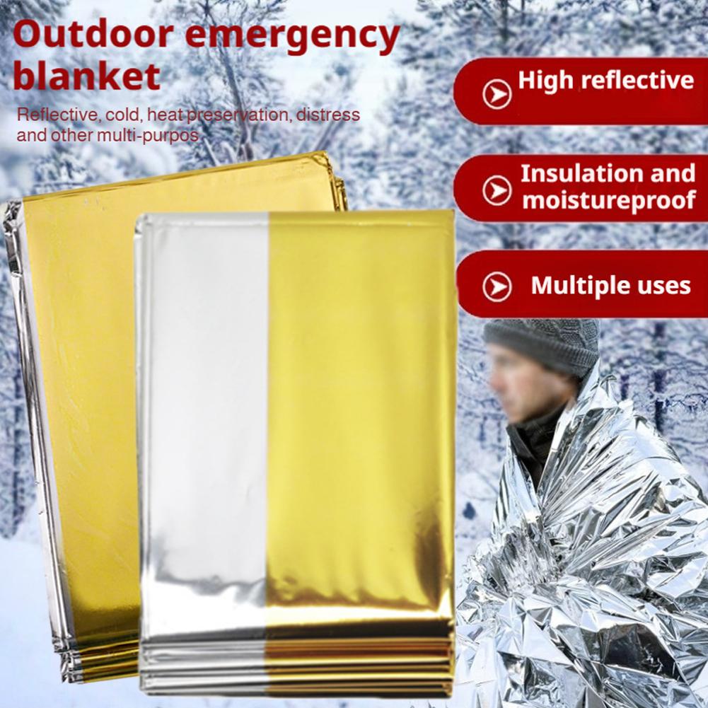 Hypothermie sauvetage premiers - Emergency Mylar Blanket avis et prix