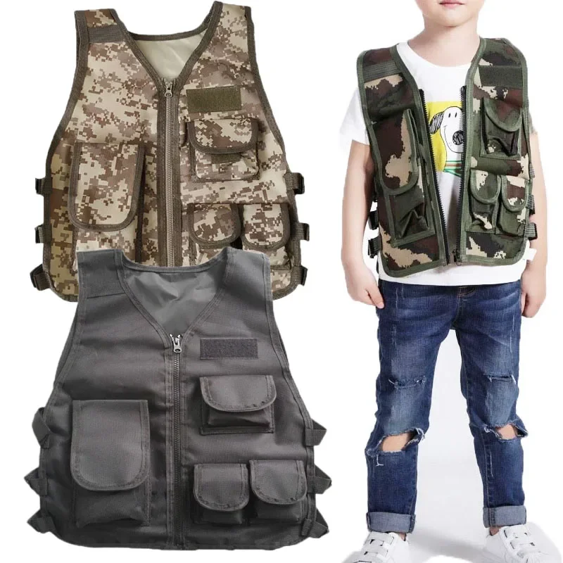 Gilet tactique pour enfants, a - Outdoor Camping Games For Kids avis et prix
