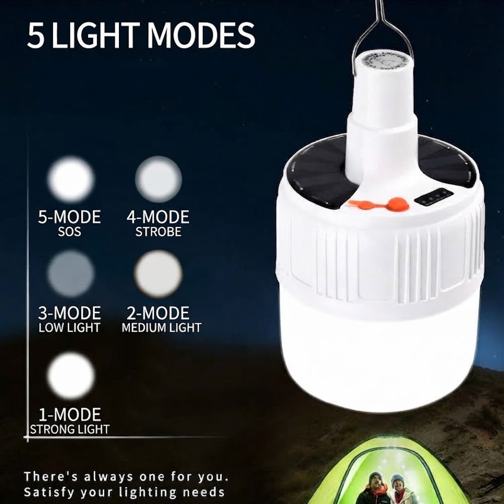 Lampe solaire USB LED extérieu - Outdoor Camping Light Ideas avis et prix