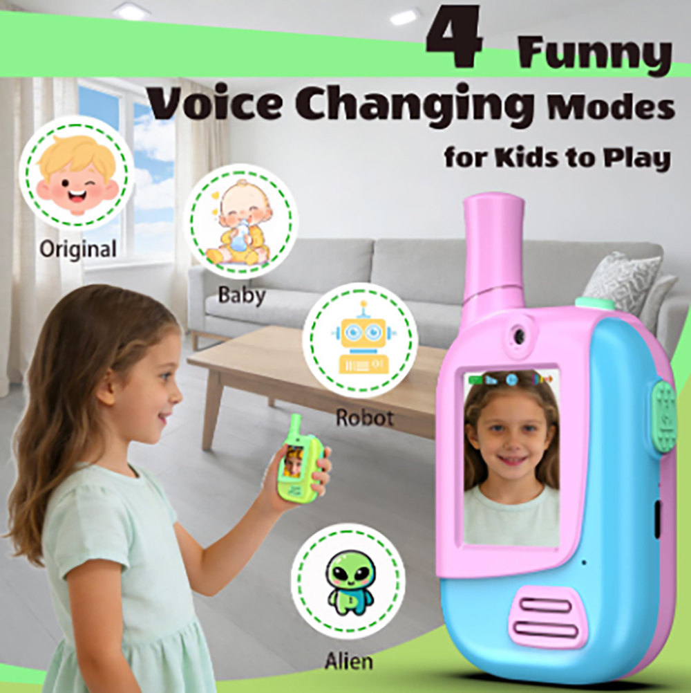 Lot de 2 talkies-walkies vidéo - Outdoor Camping Games For Kids avis et prix