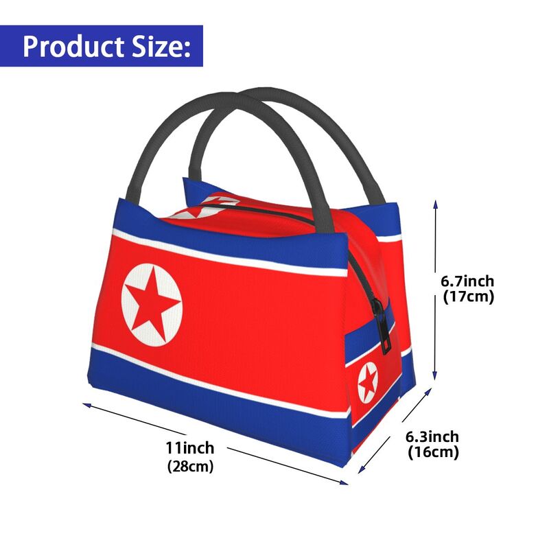 Sacs à déjeuner isolés drapeau - Outdoor Camping Korea avis et prix