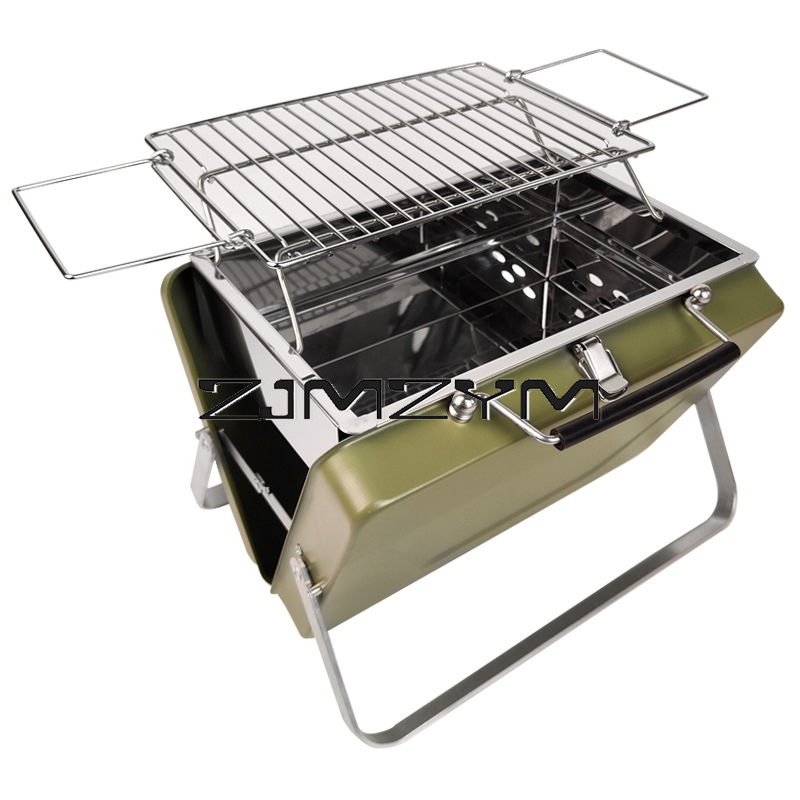 Gril de Barbecue pliable, mail - Outdoor Camping Griddle avis et prix